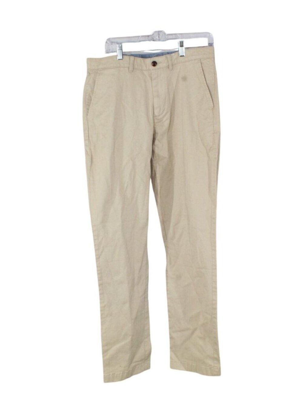LL Bean Men's Lakewashed Stretch Khakis Standard Athletic Fit Tapered Leg 32x32